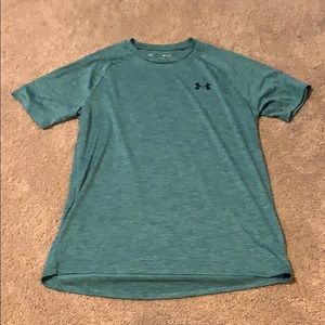 Teal Under Armour Tee